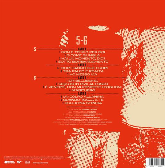 77 Singoli. LP 5 - LP 6 (Ivory Coloured Vinyl) - Vinile LP di Ligabue - 3