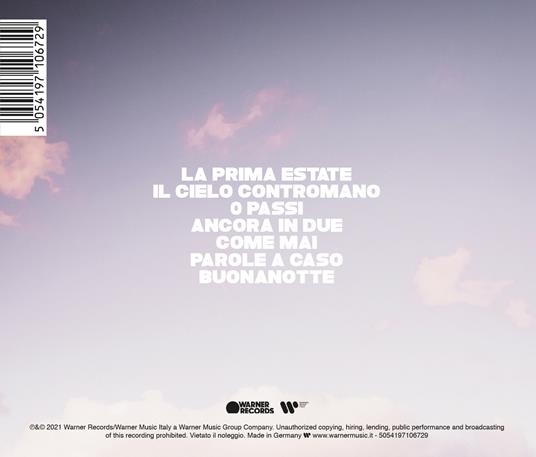 Il cielo contromano - CD Audio di Deddy - 4