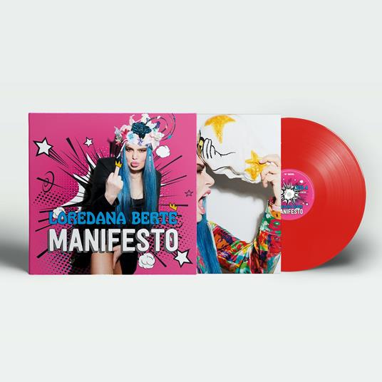 Manifesto (Esclusiva Feltrinelli e IBS.it - Red Coloured Vinyl - Numbered Edition with Poster) - Vinile LP di Loredana Bertè - 2