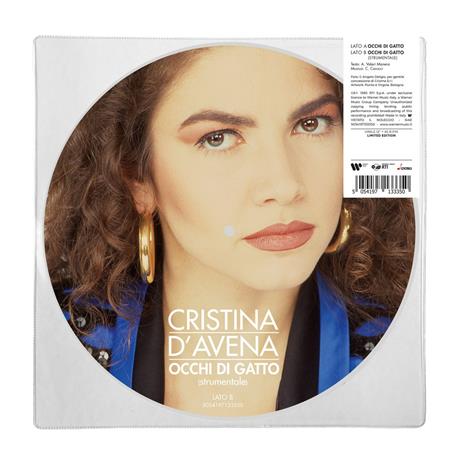 Occhi di gatto - Occhi di gatto (strumentale) (Picture Disc) - Vinile LP di Cristina D'Avena - 2