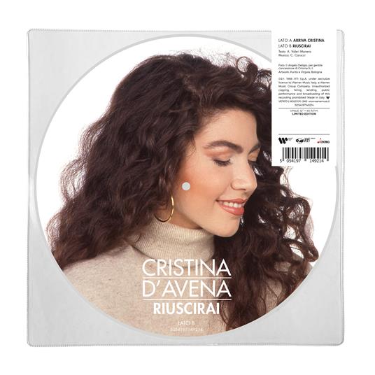 Arriva Cristina - Riuscirai (Picture Disc) - Vinile LP di Cristina D'Avena - 2