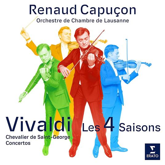 The Four Seasons - CD Audio di Antonio Vivaldi,Renaud Capuçon,Orchestra da camera di Losanna