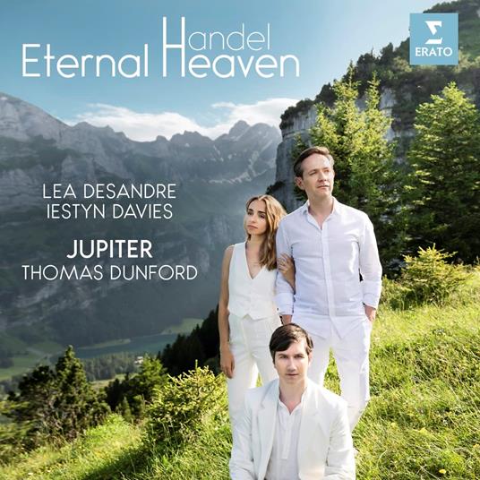 Eternal Heaven - CD Audio di Georg Friedrich Händel,Thomas Dunford,Lea Desandre,Ensemble Jupiter