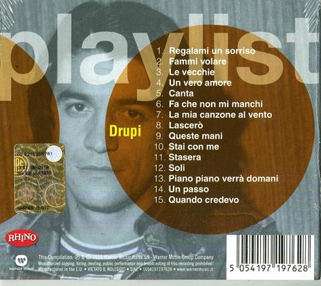 Playlist. Drupi - CD Audio di Drupi - 2