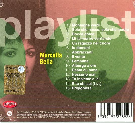 Playlist. Marcella Bella - CD Audio di Marcella Bella - 2