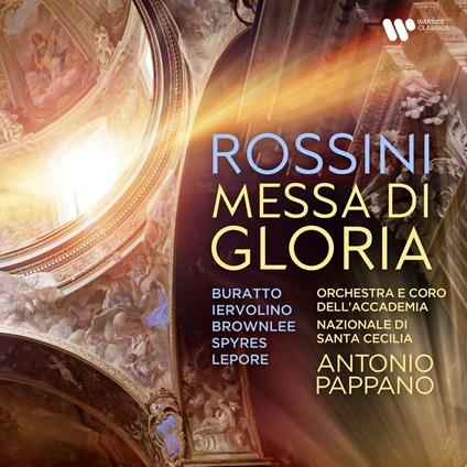 Messa di Gloria - CD Audio di Gioachino Rossini,Antonio Pappano,Orchestra da camera di Santa Cecilia
