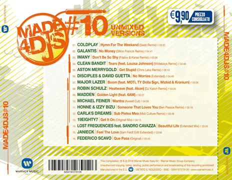 Made for DJs vol.10 - CD Audio - 2