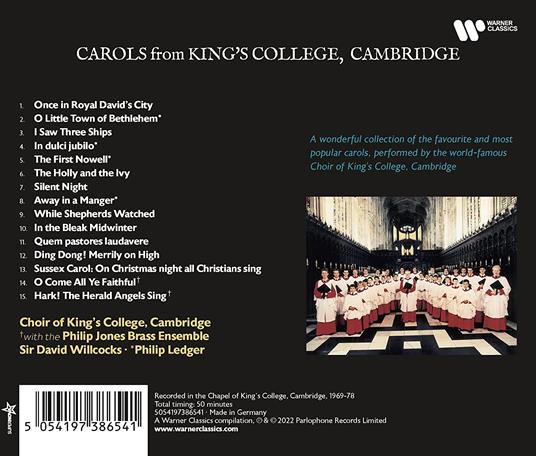 Carols from King's College, Cambridge - CD Audio di King's College Choir - 2