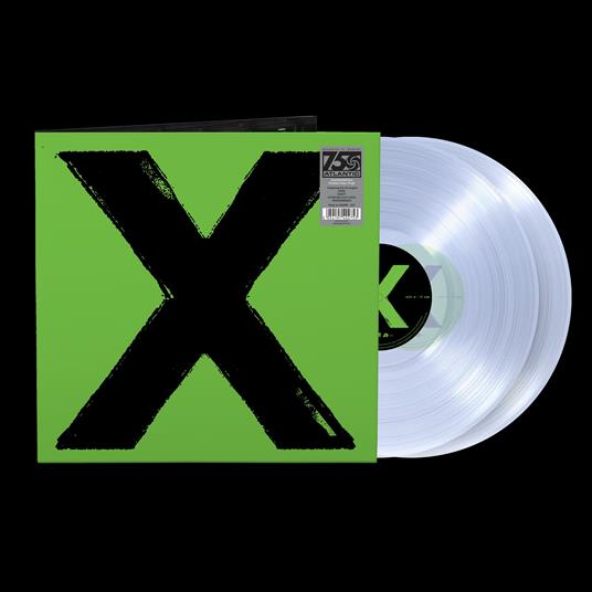 X (Crystal Clear Vinyl - Atlantic Records 75th Anniversary Edition) - Vinile LP di Ed Sheeran