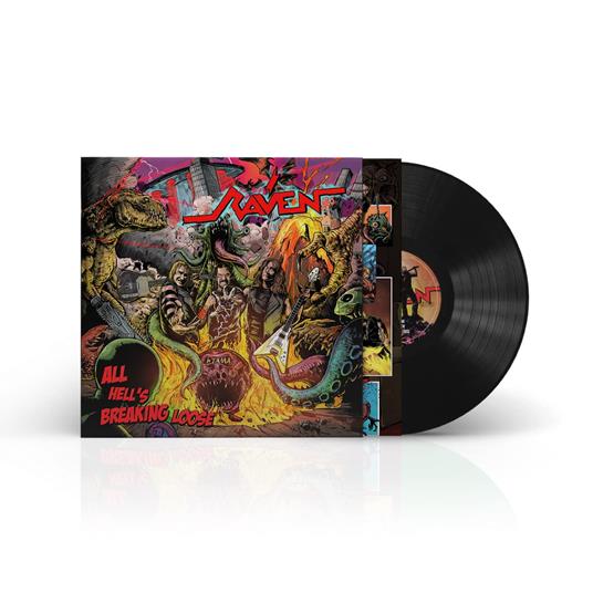 All Hell's Breaking Loose - Vinile LP di Raven - 2
