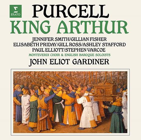 King Arthur - Vinile LP di Henry Purcell,John Eliot Gardiner,English Baroque Soloists