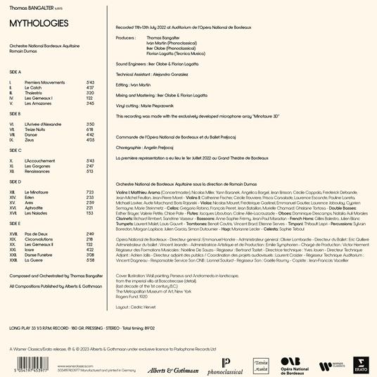 Mythologies - Vinile LP di Thomas Bangalter - 3