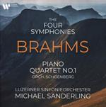 Brahms. The Four Symphonies - Piano Quartet No. 1 -Box Set-