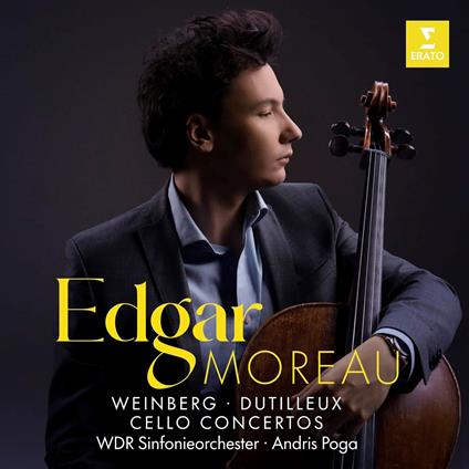 Cello Concertos - CD Audio di Henri Dutilleux,Mieczyslaw Weinberg,Edgar Moreau,WDR Sinfonieorchester Köln,Andris Poga