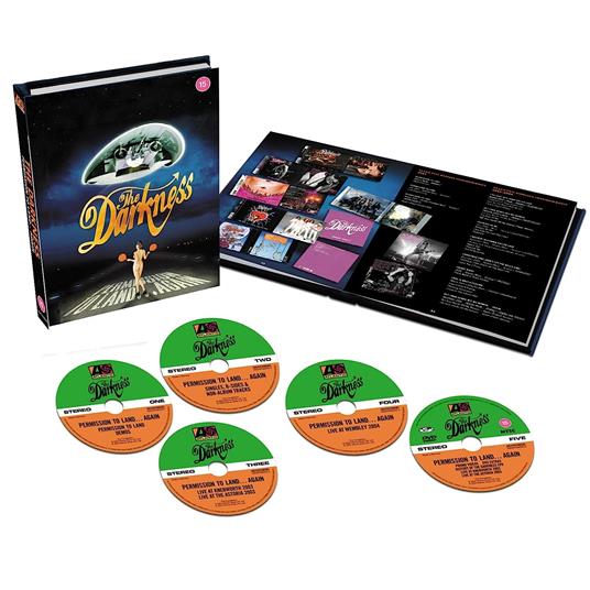 Permission to Land... Again (20th Anniversary Edition: 4 CD + DVD) - CD Audio + DVD di Darkness