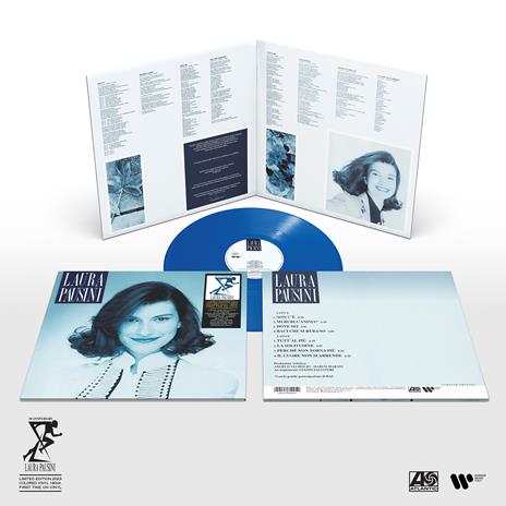 Laura Pausini (LP 180 gr. Blue Vinyl - Limited & Numbered Edition) - Vinile LP di Laura Pausini