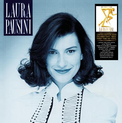 Laura Pausini (LP 180 gr. Blue Vinyl - Limited & Numbered Edition) - Vinile LP di Laura Pausini - 2