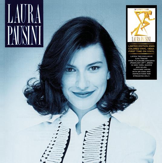 Laura Pausini (LP 180 gr. Blue Vinyl - Limited & Numbered Edition) - Laura  Pausini - Vinile