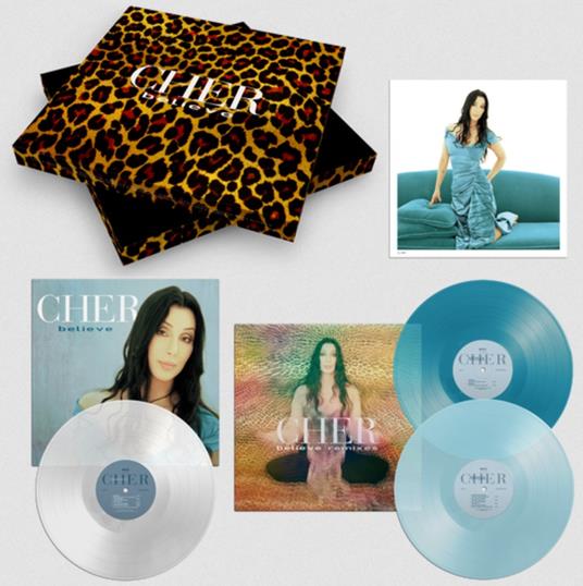 Believe (25th Anniversary Coloured Vinyl Deluxe Edition) - Vinile LP di Cher