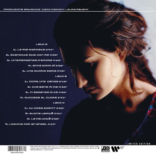 La mia risposta (2 LP 180 gr. White Vinyl - Limited & Numbered Edition) - Vinile LP di Laura Pausini - 3