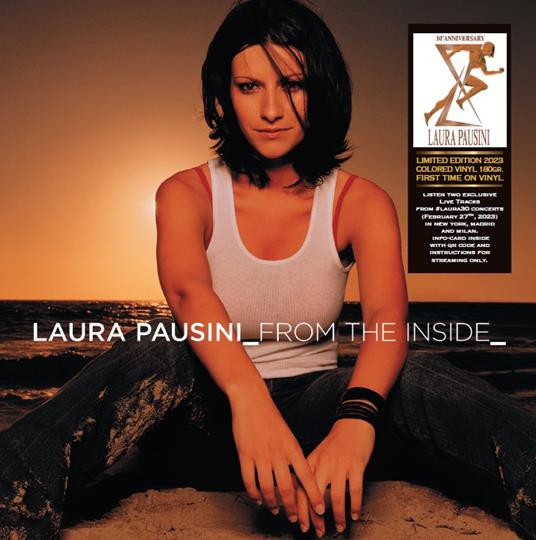 From the Inside (1 LP 180 gr. Yellow Vinyl - Limited & Numbered Edition) - Laura  Pausini - Vinile