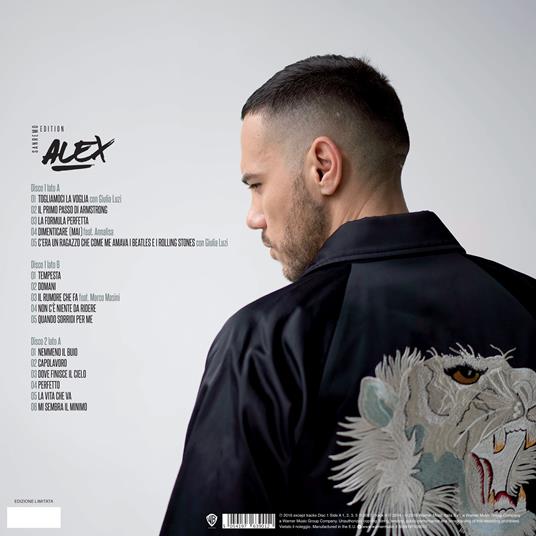 Alex (Sanremo Edition) - Vinile LP di Raige - 2