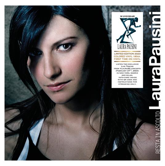 Resta in ascolto (180 gr. Smokey Coloured Vinyl - Limited & Numbered Edition) - Vinile LP di Laura Pausini
