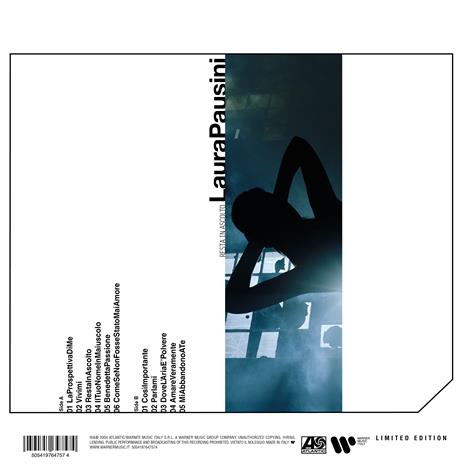 Resta in ascolto (180 gr. Smokey Coloured Vinyl - Limited & Numbered Edition) - Vinile LP di Laura Pausini - 3