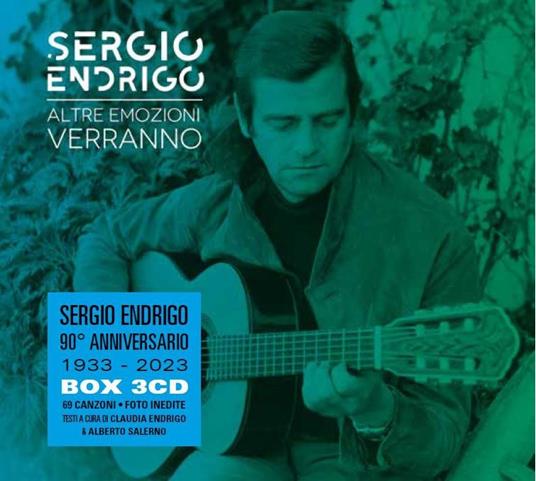 Altre emozioni verranno (90° Anniversario) - CD Audio di Sergio Endrigo