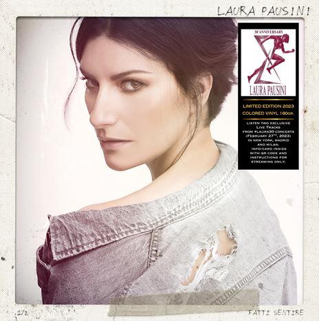 Fatti sentire (2 LP 180 gr. Trans. Bordeaux Vinyl - Limited & Numbered Edition) - Vinile LP di Laura Pausini
