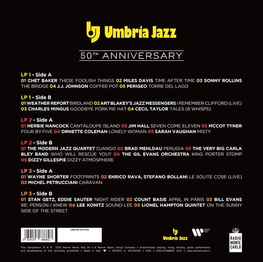 Umbria Jazz 2023 (50th Anniversary) - Vinile LP - 3