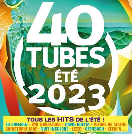 40 Tubes Ete 2023 - CD Audio