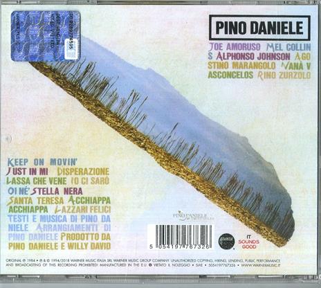 Musicante (2017 Remastered) - CD Audio di Pino Daniele - 2