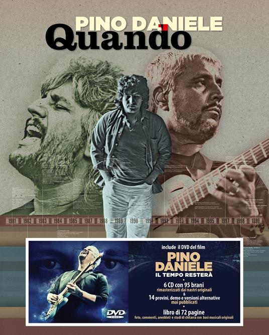 Quando (Box Set Deluxe Edition) - CD Audio + DVD di Pino Daniele