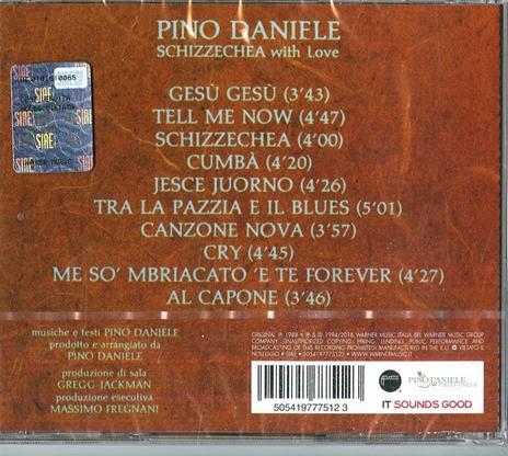 Schizzechea with Love - CD Audio di Pino Daniele - 2
