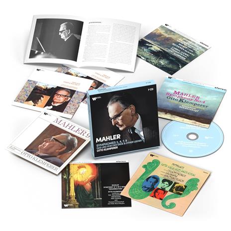 Sinfonie n.2, n.4, n.7, n.9 - Das Lied - CD Audio di Gustav Mahler,Otto Klemperer - 2