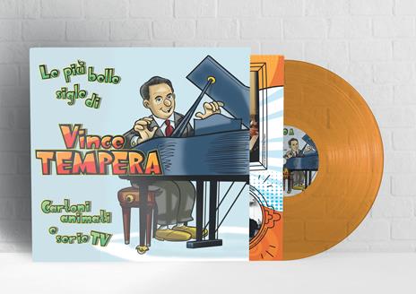 Le più belle sigle di Vince Tempera (180 gr. Orange Coloured Limited Vinyl Edition) - Vinile LP di Vince Tempera - 2