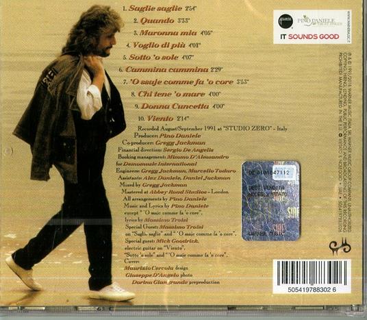Sotto 'o sole - CD Audio di Pino Daniele - 2