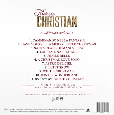 Merry Christian - CD Audio di Christian De Sica - 2
