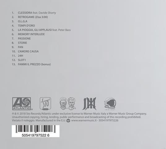 Memory - CD Audio di Johnny Marsiglia - 2