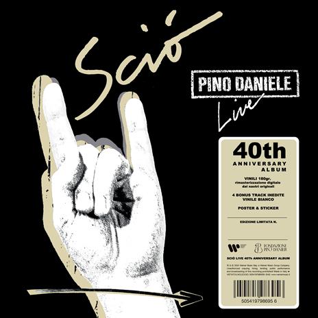 Sciò Live (40th Anniversary Album) - Vinile LP di Pino Daniele