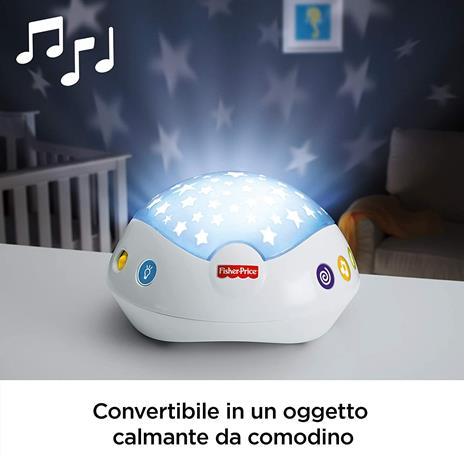 Fisher-Price CDN41 Giostrina degli Orsetti, Proiettore di Luci e Suoni per il Lettino, Per neonati (0+ mesi), Multicolore - 4