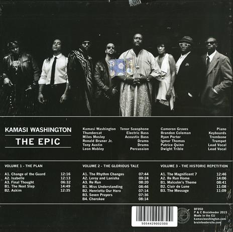 The Epic (180 gr. Limited Edition) - Vinile LP di Kamasi Washington - 2