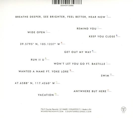 Vacation - CD Audio di Frenship - 2