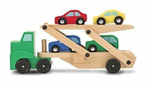 Melissa and Doug Gioco in legno Camion trasporto auto