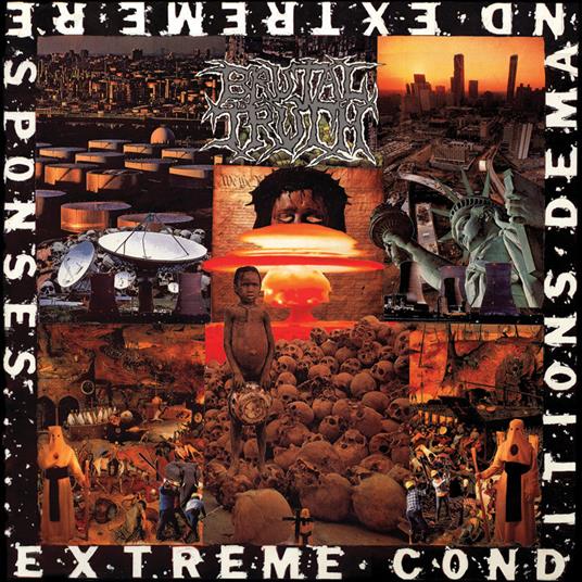Extreme Conditions (Orange - White Split Vinyl) - Vinile LP di Brutal Truth