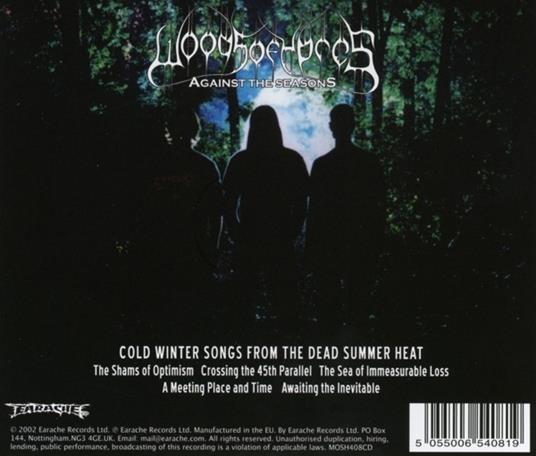 Against the Seasons - CD Audio di Woods of Ypres - 2