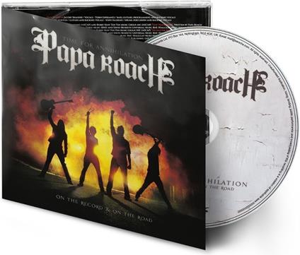 Time For Annihilation. On The Record & On The Road - Vinile LP di Papa Roach