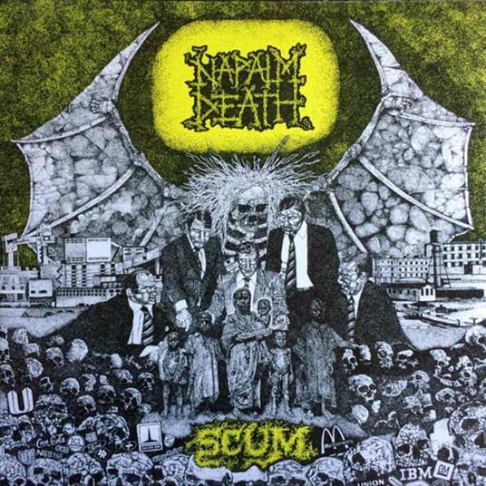 Scum (Ltd. Green Vinyl) - Vinile LP di Napalm Death