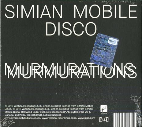 Murmurations - CD Audio di Simian Mobile Disco - 2